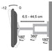 EAN 8057685301450 - Techly ICA-LCD 2903 soporte para TV 94 cm (37") Negro imagen 4