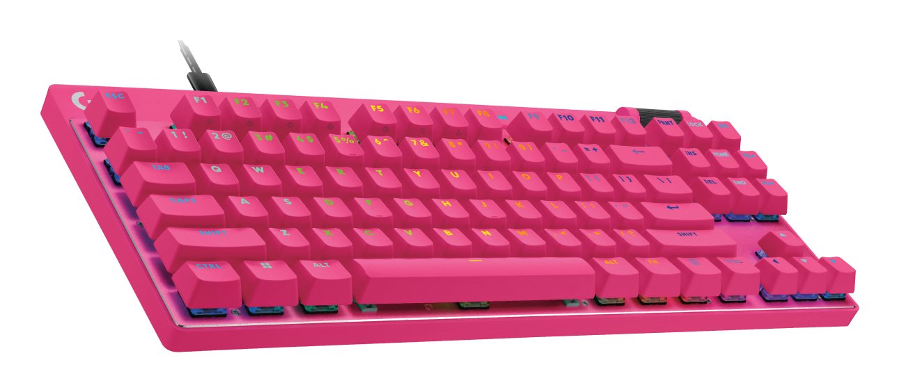 EAN 5099206126527 - Logitech G PRO X TKL Rapid teclado Juego USB QWERTY Internacional de EE.UU. Rosa imagen 8