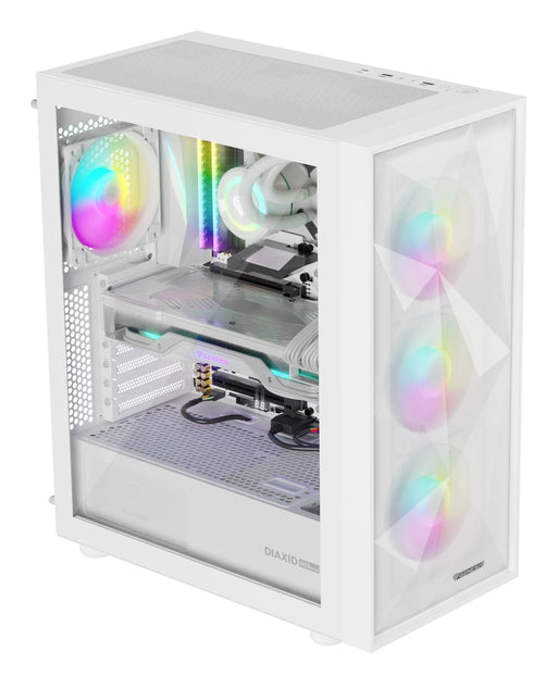 EAN 5901969444544 - GENESIS Diaxid 605 ARGB Midi Tower Blanco imagen 1