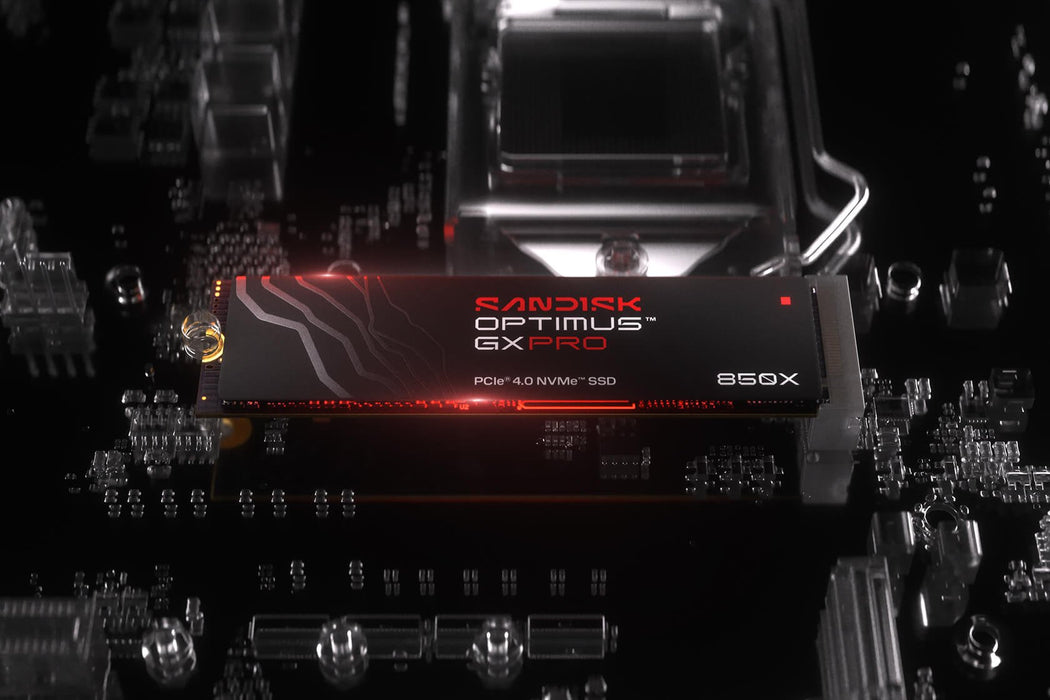 Disco Ssd Sandisk Optimus Gx Pro 850x  Cifrado 8 Tb  M.2 2280 D5-M Pcie 4.0 X4 (Nvme) Tcg Opal Encryption 2.01