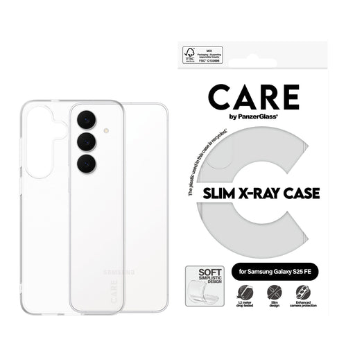 EAN 5715685031632 - PanzerGlass CARE™ by ® X-Ray Case Samsung Galaxy S25 FE 5G funda para teléfono móvil Transparente imagen 2