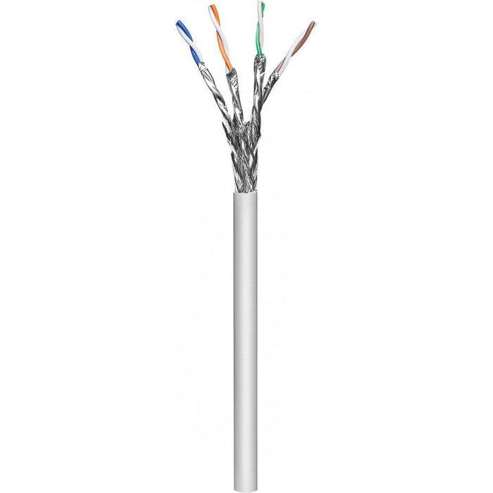 Cable De Red Techly S Ftp Hank Cat.6a Copper 305m Flexible Pimf Grey