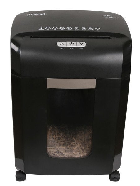 EAN 4030152026319 - Olympia CC 415.4 triturador de papel Corte cruzado 65 dB 22 cm Negro imagen 2