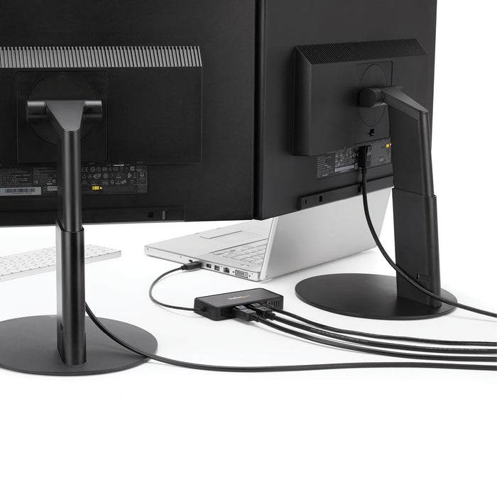 EAN 0065030874328 - StarTech.com USBA2DPGB base para portátil y replicador de puertos Alámbrico USB 3.2 Gen 1 (3.1 Gen 1) Typ imagen 2