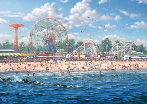 EAN 4001504573652 - Schmidt Spiele Thomas Kinkade Studios: Coney Island Puzzle rompecabezas 1000 pieza(s) Paisaje imagen 2