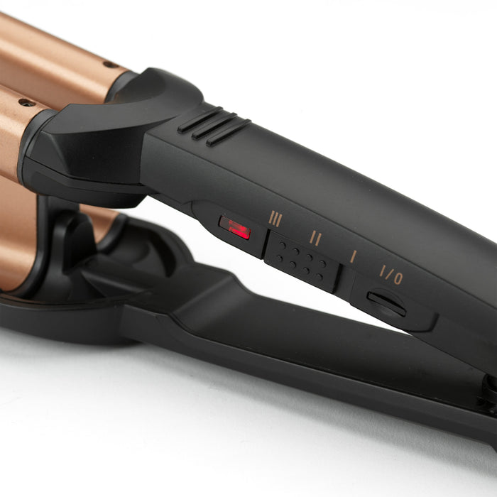 EAN 3030050154924 - BaByliss Deep Waves Rizador de pelo Caliente Negro, Naranja 2,5 m imagen 8