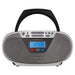 EAN 8435256898439 - Aiwa BBTU-400SL sistema estéreo portátil Analógico y digital 6 W FM Plata Reproducción MP3 imagen 1
