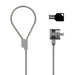 EAN 8436574707670 - AISENS ASLK-D40K02-SL cable antirrobo Plata 1,5 m imagen 2