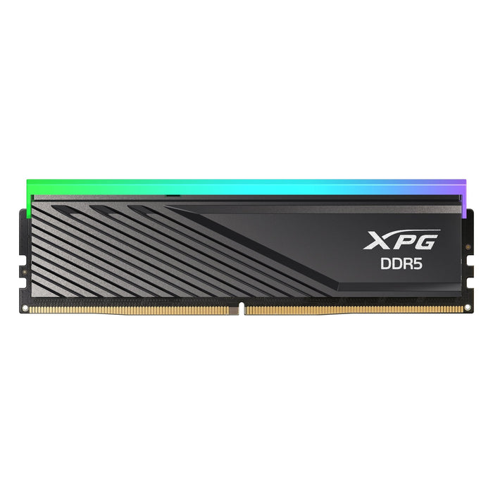 Memoria  Adata 16 Gb Ddr5-6000 (1x 16 Gb)Negro, Ax5u6000c4816g-Slabrbk, Xpg Lancer Blade Rgb, Intel Xmp, Amd Expo Ax5u6000c4816g-Slabrbk