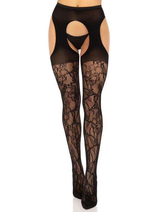 EAN 0714718570150 - Leg Avenue 1961_00122 pantis y media Negro imagen 2