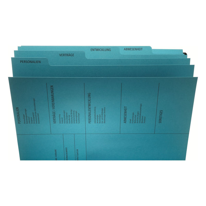 EAN 4013951012417 - Pagna 44105-02 archivador colgante Cartón A4 Azul 10 pieza(s) imagen 5