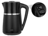 EAN 5907512871676 - Lafe LAFCZA47290 tetera eléctrica 1,7 L 2200 W Negro, Acero inoxidable imagen 4