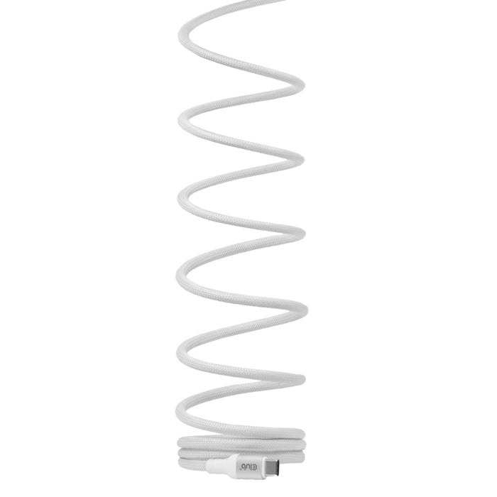 EAN 8719214473617 - CLUB3D CLUB 3D USB-C Magnetic-Coil Cable White cable USB 2 m USB C Blanco imagen 5