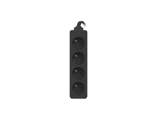 EAN 5901969419504 - Lanberg PS0-04E-0100-IEC-BK base múltiple 1 m 4 salidas AC Interior Negro imagen 1