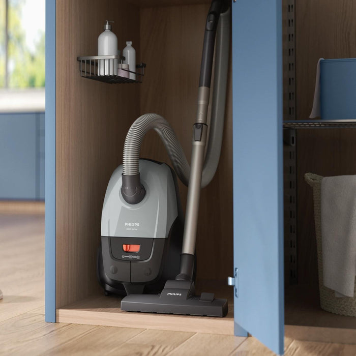 Vacuum Cleaner Philips Input Power 850 W Dust Capacity 3 L Cylinder Vacuum Cleaning Type Dry Dust Container Dust Bag Colour Black/Grey Xd2142/12