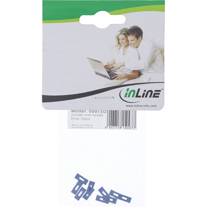 Inline® Jumpers With Flap 10 Pcs For Vintage Pc / Server Boards And Interface Cards