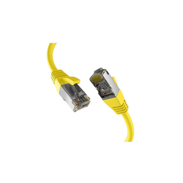 Efb Cat8.1 Amarillo 0,50m Rj45 Cable De Red S Ftp Pimf