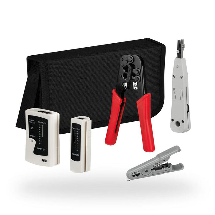 Efb Red Werkzeug Set Con Bolsa, 4-Piezas