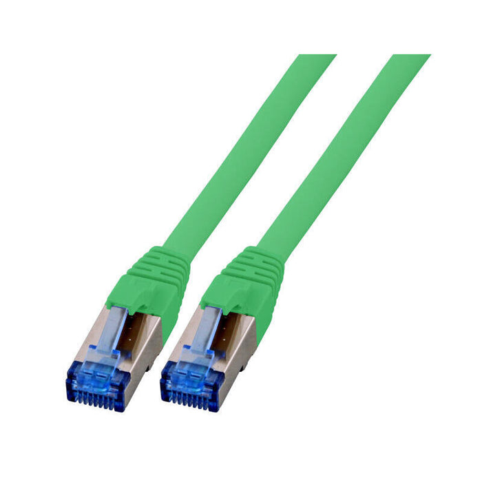 Efb Rj45 Patchk. S Ftp Cat.6a Cat7 Tpe Superflex 15.00m Grün