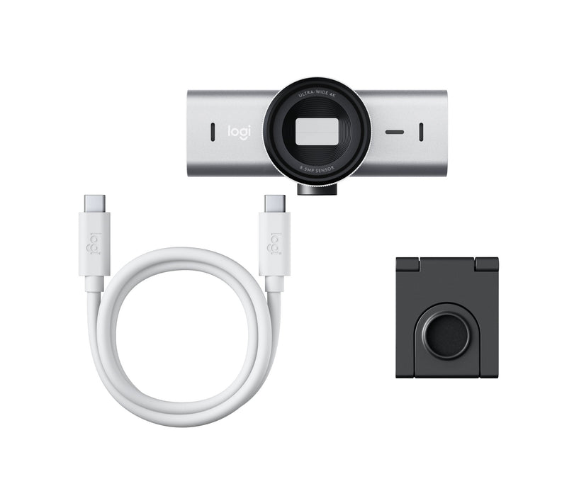 EAN 5099206109322 - Logitech 960-001554 cámara web 3840 x 2160 Pixeles USB Gris imagen 3