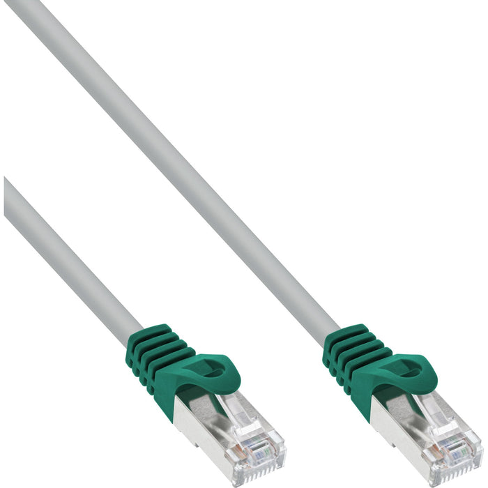 Inline Crossover Pc To Pc Cable De Red F/Utp Cat.5e Gris 10m