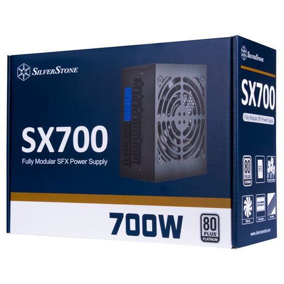 EAN 4710007227497 - Silverstone SX700-PT unidad de fuente de alimentación 700 W 20+4 pin ATX SFX Negro imagen 9