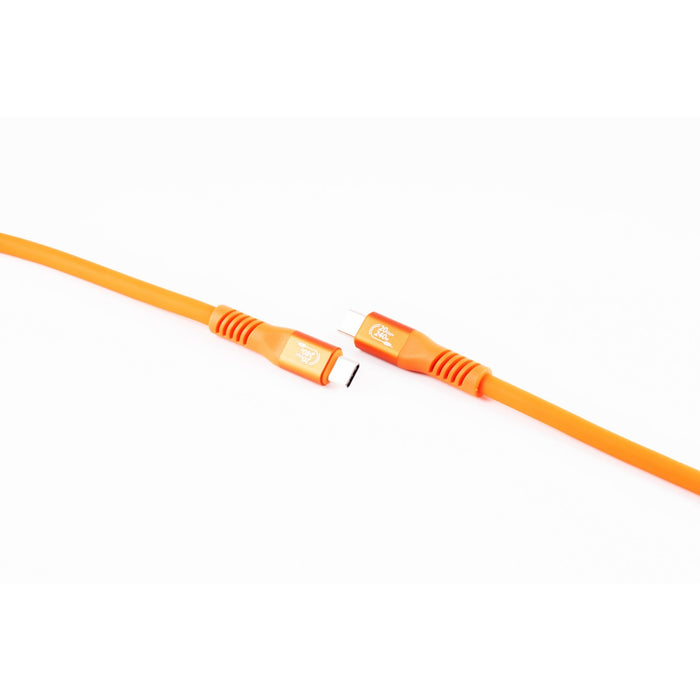 Shiverpeaks Usb-C Ladecable 3.2, 240w, Naranja, 1m
