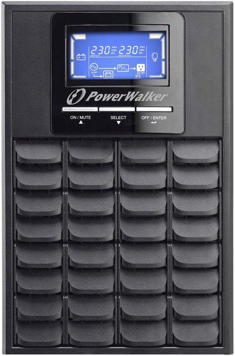 EAN 4260074976557 - PowerWalker VFI 1000C LCD sistema de alimentación ininterrumpida (UPS) Doble conversión (en línea) 1 kVA  imagen 3