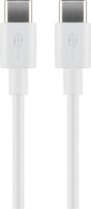 EAN 4040849512445 - Goobay 51244 cable USB USB 2.0 2 m USB C Blanco imagen 1