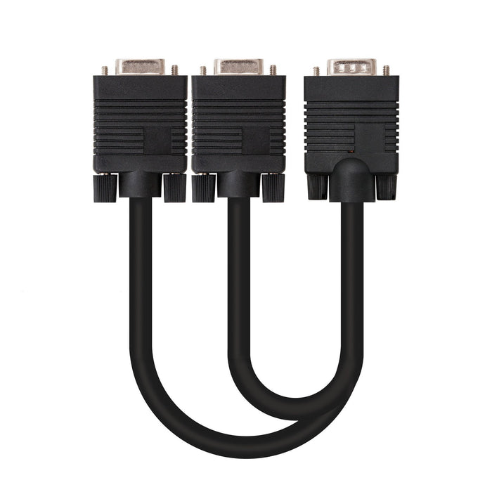 EAN 8433281004979 - Nanocable 10.15.2000 cable VGA 0,45 m Negro imagen 1