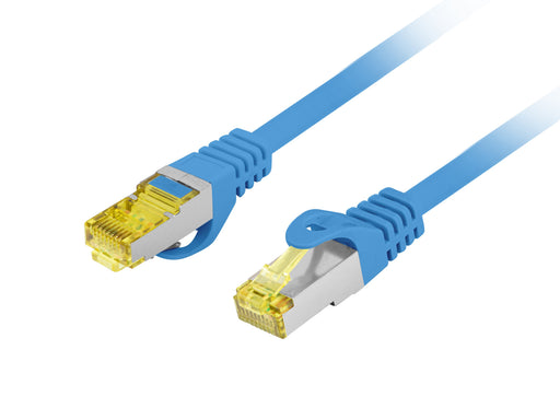 EAN 5901969440782 - Lanberg PCF6A-10CU-0300-B cable de red Azul 3 m Cat6a S/FTP (S-STP) Alrededor imagen 1