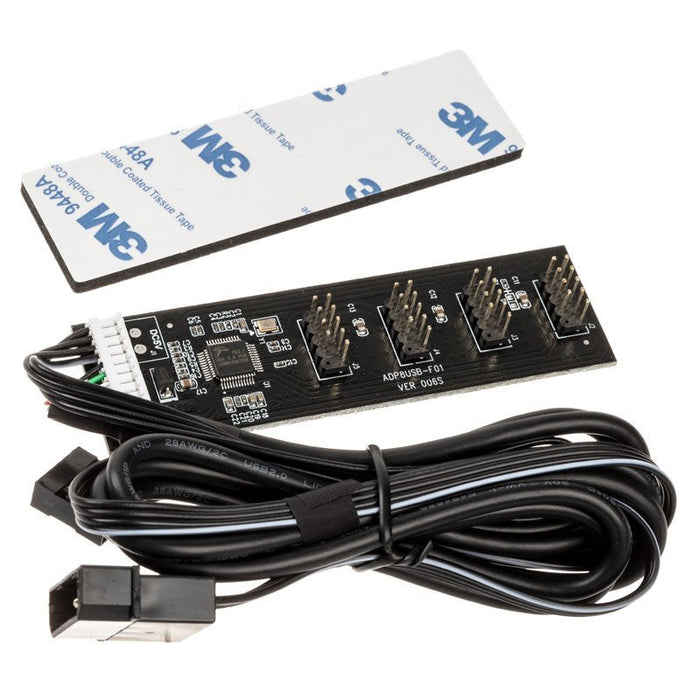 Kolink Usb 2.0 Hub-Tarjeta, Incluye. 60cm Usb- & Molex-Cable
