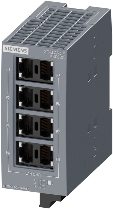 Siemens Scalance Xb008g - Switch - 8 X 10/100/1000