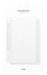 EAN 8806095119212 - Samsung EF-BX810PWEGWW funda para tablet 31,5 cm (12.4") Libro Blanco imagen 13