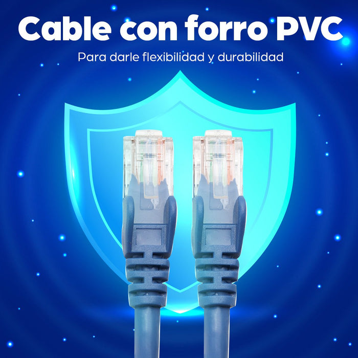 EAN 0766623342568 - Intellinet 342568 cable de red Azul 0,5 m U/UTP (UTP) imagen 7