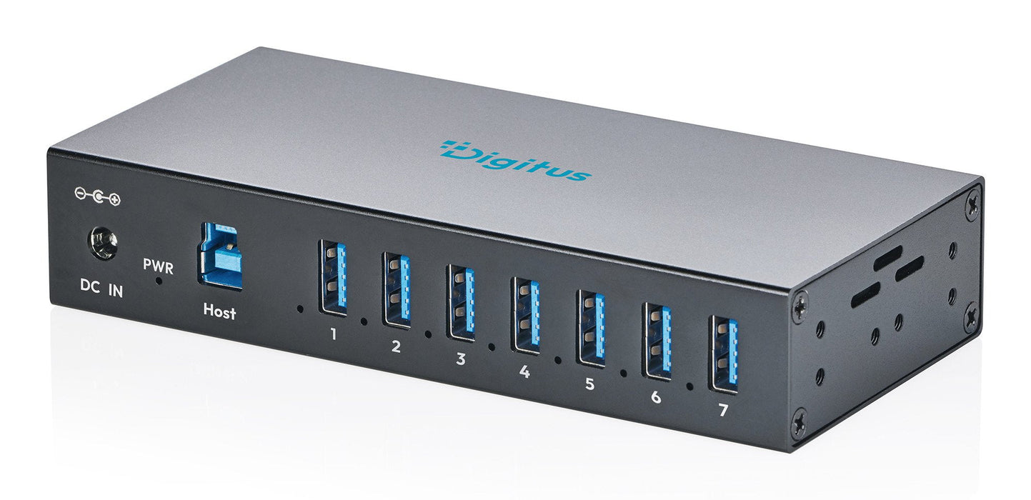 Digitus Usb-A-Hub 7-Port 3.2 ->7xusb A Industrial