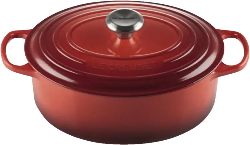 Olla Le Creuset Tostador Signature Ovalado 35cm, Rojo Cereza, 2,12e+13