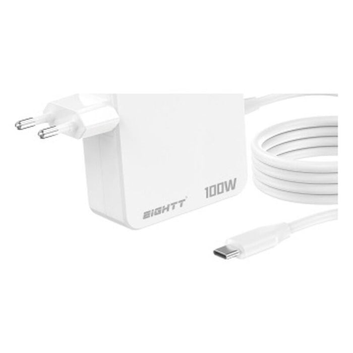 Eightt Cargador Usb-C Blanco 100w 5-20v 5a
