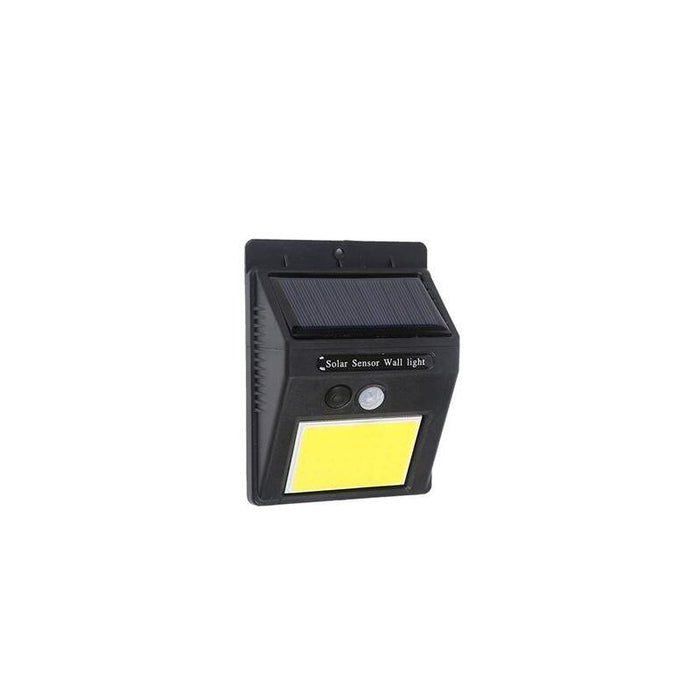 Elbat Aplique Led Solar - 110lm - Luz Fria 6500k - Sensor De Movimiento - Bateria 1200mah