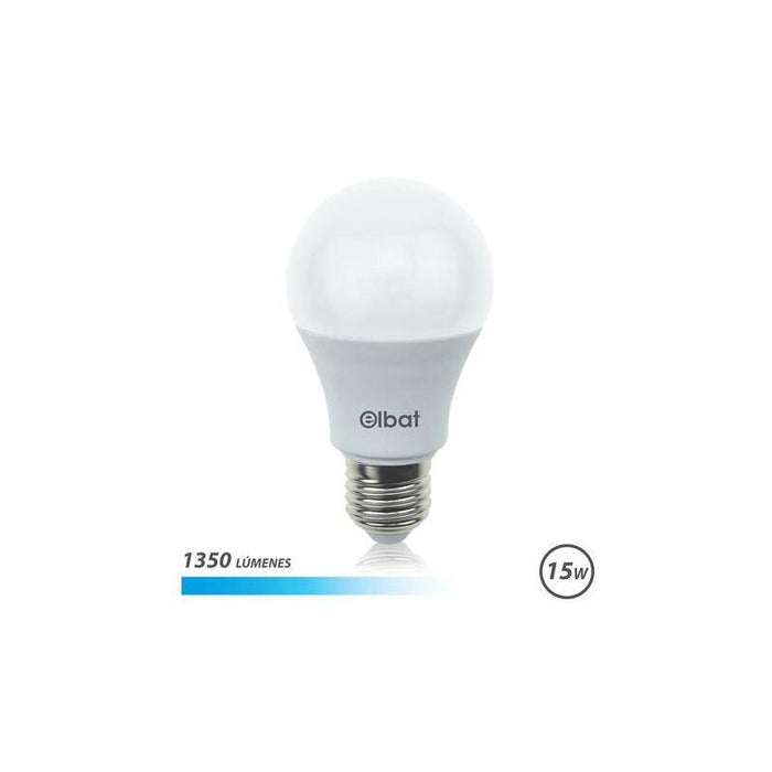 Elbat Bombilla Led A60 15w E27 1350lm - 6500k Luz Fria