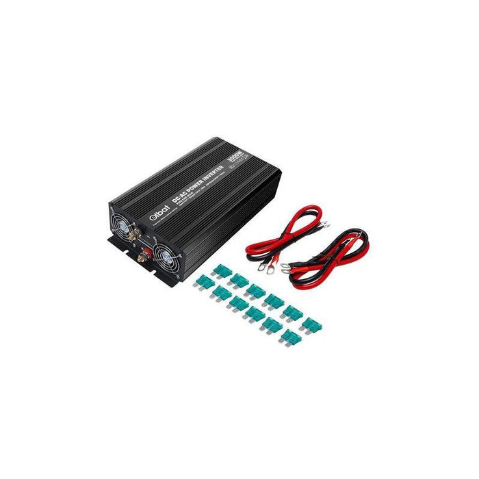 Elbat Convertidor De Corriente Onda Pura 3000w - Negro