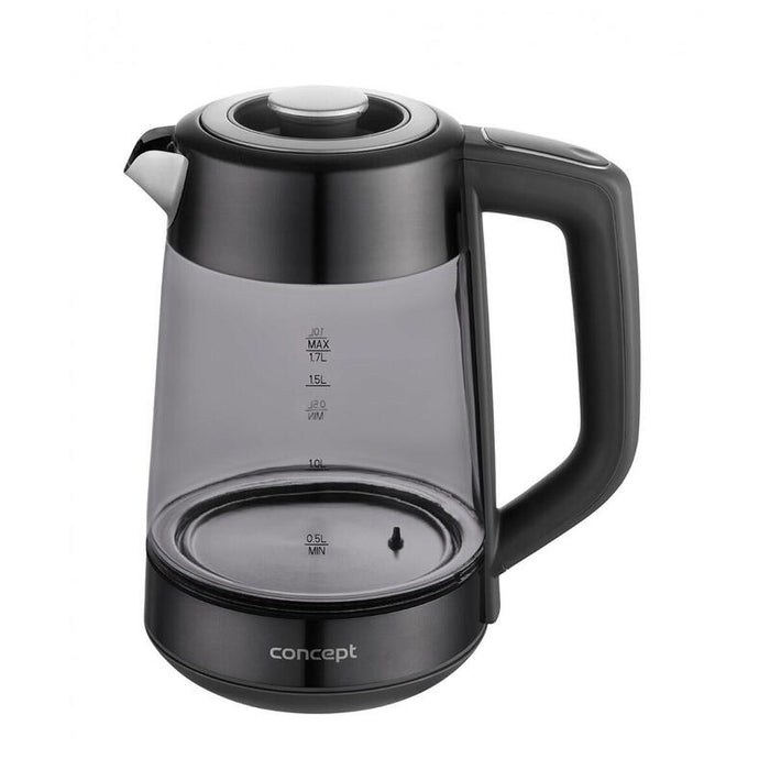 Electric Glass Kettle W Ith Temp.Reg. Rk4195