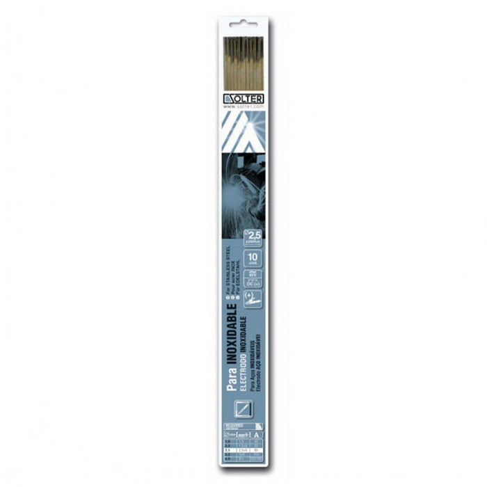 Electrodo Inox E316l Ø2mm (Blister 10 Unid.) Solter