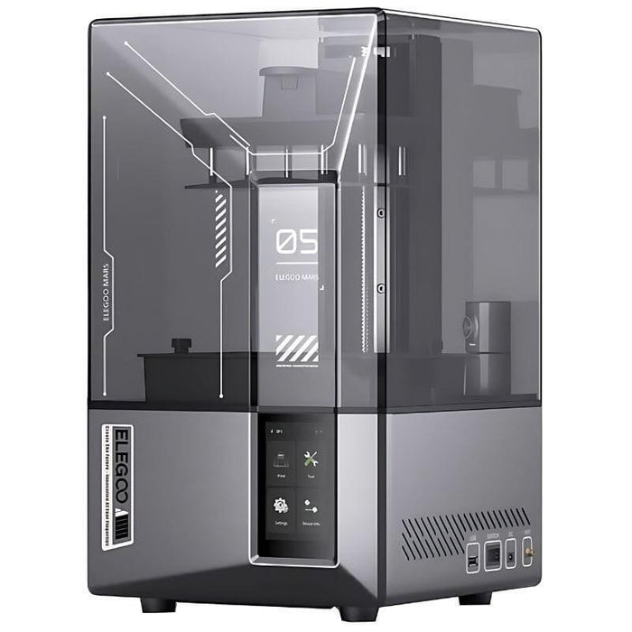 Elegoo Mars 5 Ultra Mono Lcd Hd - 9k - Alta Velocidad Hasta 150mm/H - Cámara Con Ia - Tamaño De Impresión 7 Pulgadas - Nivelación Automática - Impresora 3d De Resina