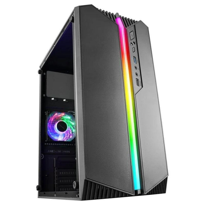 Embalaje Dañado Caja Microatx Compacta Mars Gaming Mc-S1 Black Frontal Argb Reacondicionado