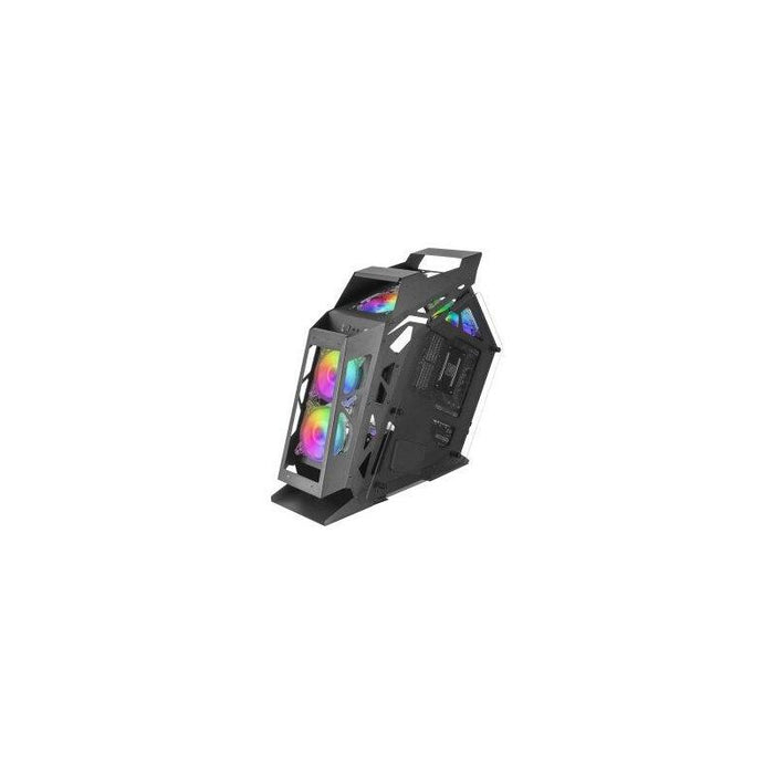 Embalaje Dañado/Desprecintado (Km0) Caja Microatx Gaming Mars Gaming Mc61 Black DiseãO Premium Controladora Argb Con Mando 4 Venti