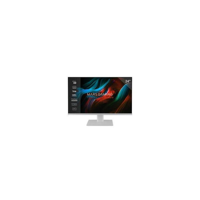 Embalaje Dañado/Desprecintado (Km0) Monitor 24" Dp Hdmi Mars Gaming Mv24 Ips Fhd 120hz 1ms 250cd/Mâ² Vesa 100x100 Blanco