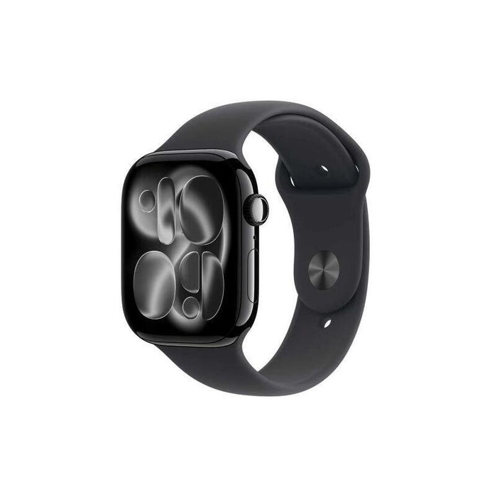 Embalaje Deteriorado - Apple Watch Series 11 (2025) Gps 46mm Jet Black Alu Case, Black Sport Band S/M Eu Meuw4 - Only Box Damage 195950462517