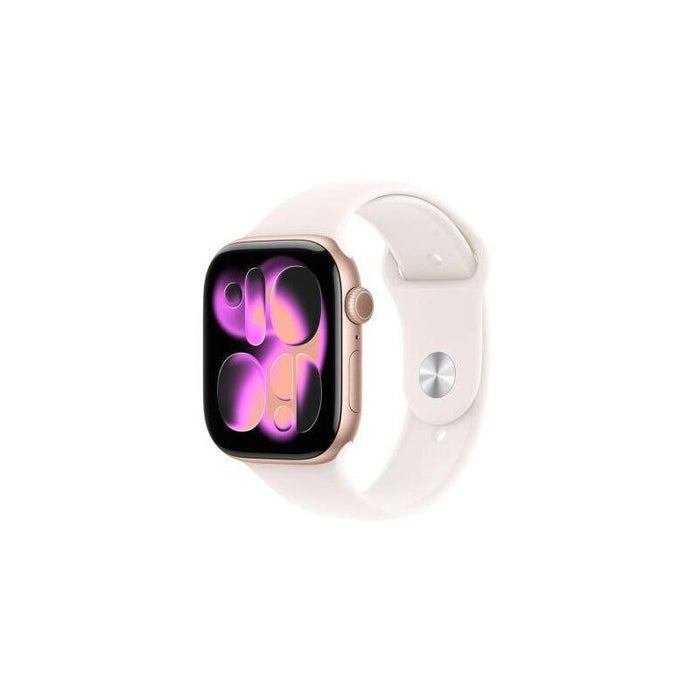 Embalaje Deteriorado - Apple Watch Series 11 (2025) Gps 46mm Rose Gold Alu Case, Light Blush Sport Band M/L Eu Mev74 - Only Box Damage 195950463842