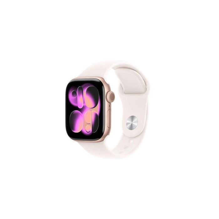 Embalaje Deteriorado - Apple Watch Series 11 Gps + Cellular 42mm Rose Gold Alu Case, Light Blush Sport Band S/M Eu Mf8e4 - Only Box Damage 195950469646-D